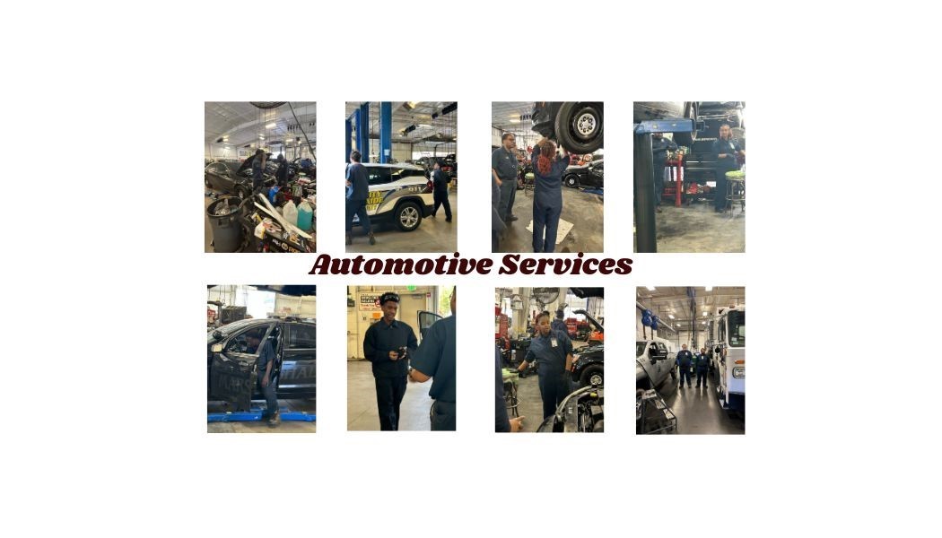 Automotive Students Working